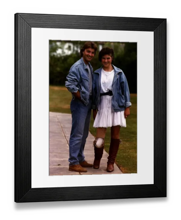 Framed Print : Nick Berry actor - August 1989 Framed Print : Nick Berry actor - August 1989