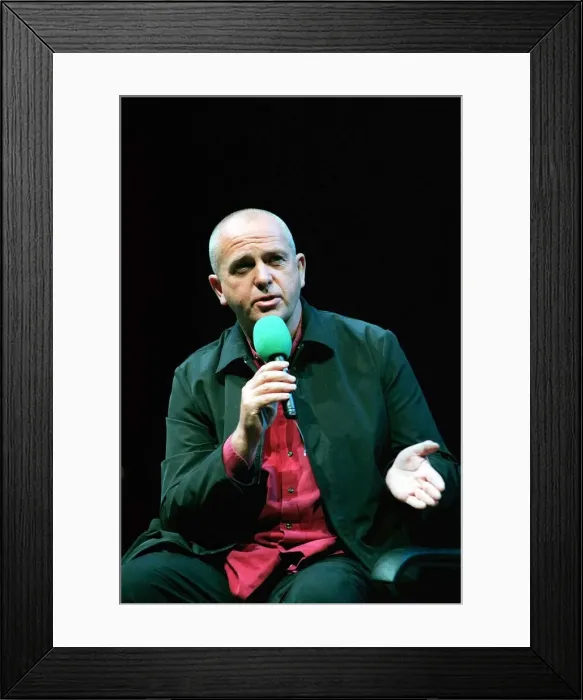 Framed Print : Peter Gabriel has composed a soundtrack for the Millennium show at the Dome in September Framed Print : Peter Gabriel has composed a soundtrack for the Millennium show at the Dome in September