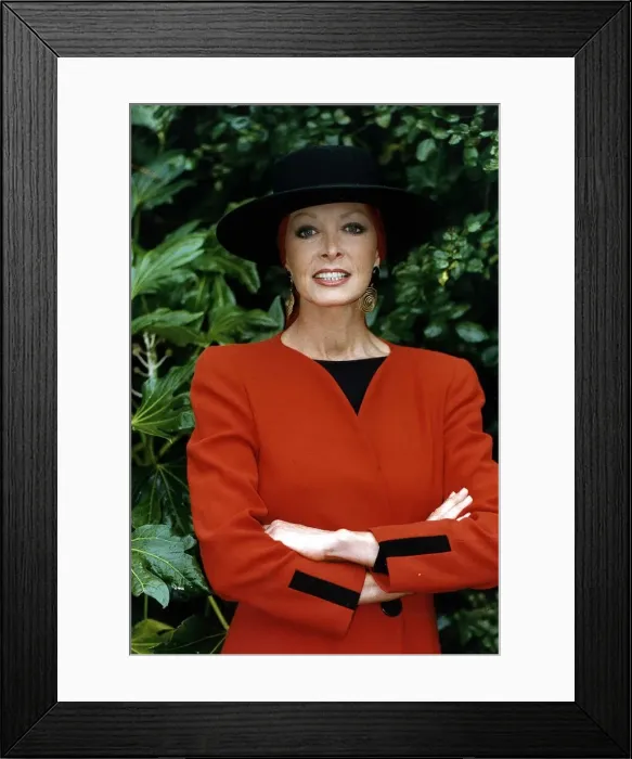 Framed Print : Marti Caine TV Presenter Singer Comedian - 1995 Framed Print : Marti Caine TV Presenter Singer Comedian - 1995