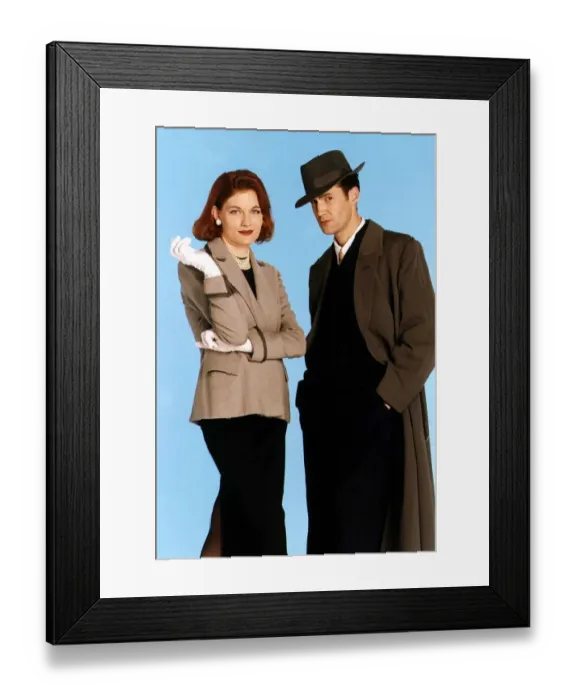 Framed Print : Johnny Vaughan who celebrates his birthday on July 16th our picture shows Johnny
