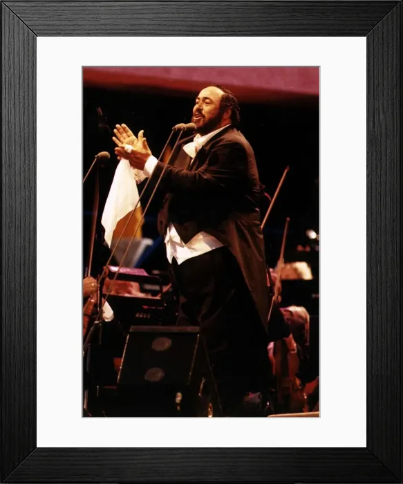 Framed Print : Luciano Pavorotti Opera singer Framed Print : Luciano Pavorotti Opera singer