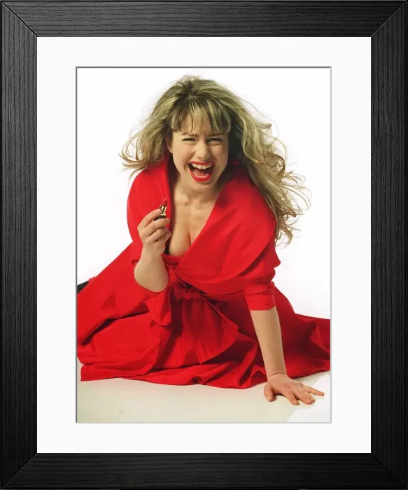 Framed Print : Katie Puckrik TV presenter Framed Print : Katie Puckrik TV presenter