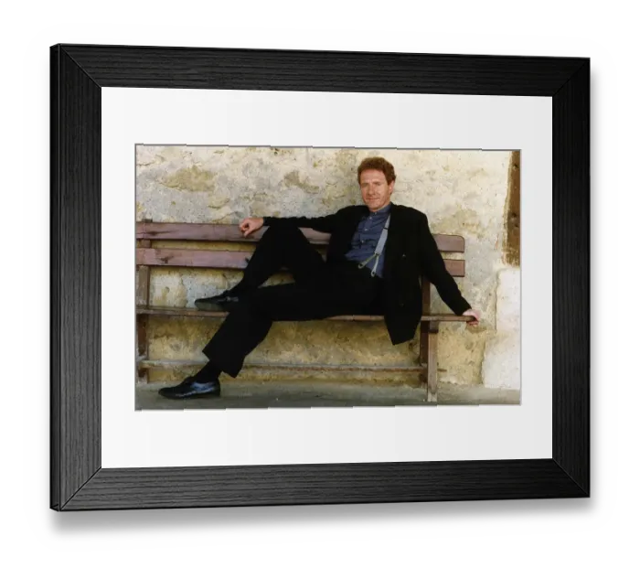 Framed Print : Michael J Jackson actor - January 1989
