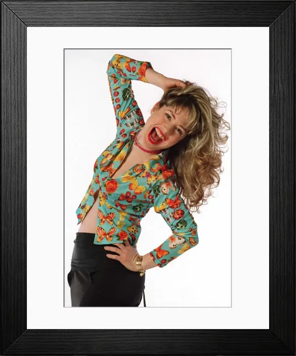 Framed Print : Katie Puckrik TV Presenter Framed Print : Katie Puckrik TV Presenter