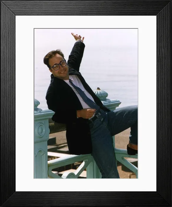 Framed Print : Simon Fanshawe Comedian TV Presenter Framed Print : Simon Fanshawe Comedian TV Presenter