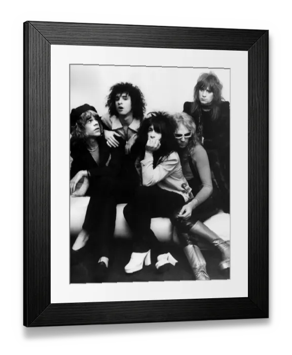 Framed Print : New York Dolls 1973