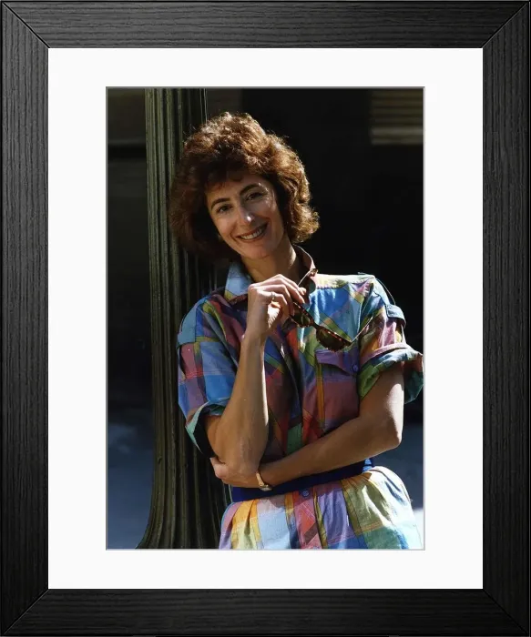 Framed Print : Maureen Lipman actress- September 1988 Framed Print : Maureen Lipman actress- September 1988