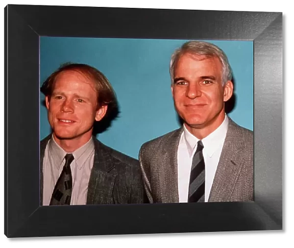 Steve Martin and Ron Howard 1989 star and director of film Parenthood