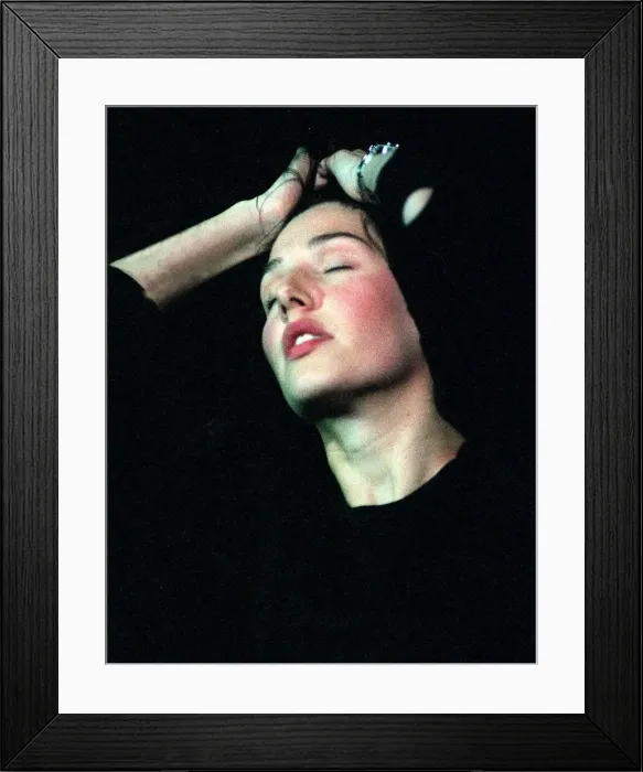 Framed Print : Sharleen Spiteri during concert November 1997 Framed Print : Sharleen Spiteri during concert November 1997