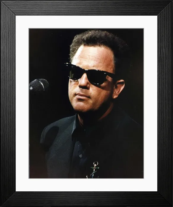 Framed Print : Billy Joel Pop Singer in Concert