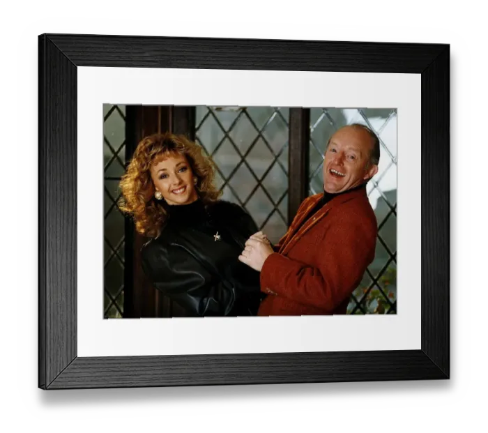 Framed Print : Paul Daniels Magician Comedian & TV Presenter with his wife Debbie McGee Framed Print : Paul Daniels Magician Comedian & TV Presenter with his wife Debbie McGee