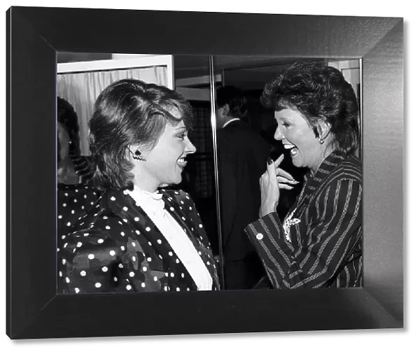 Cilla Black with Anne Diamond at the TV and Radio Celebrity awards