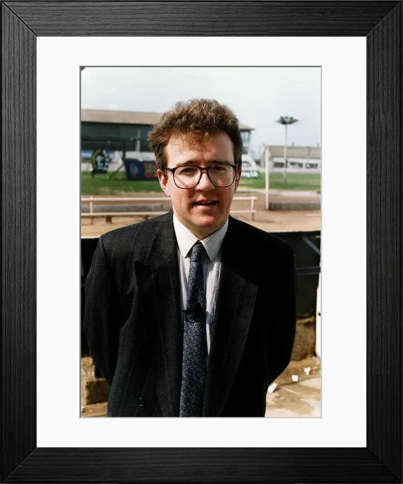 Framed Print : Errol Blythe TV Sports Presenter Framed Print : Errol Blythe TV Sports Presenter