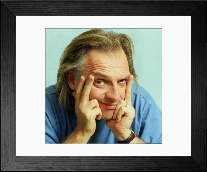 Framed Print : Rik Mayall Comedian October 1999 Framed Print : Rik Mayall Comedian October 1999