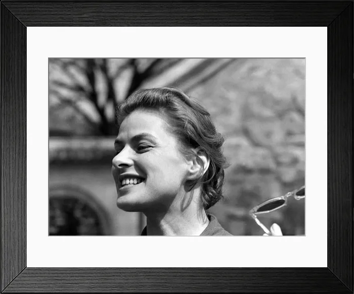 Framed Print : Ingrid Bergman filming The Inn of Sixth Happiness'- May 1958 Framed Print : Ingrid Bergman filming The Inn of Sixth Happiness'- May 1958