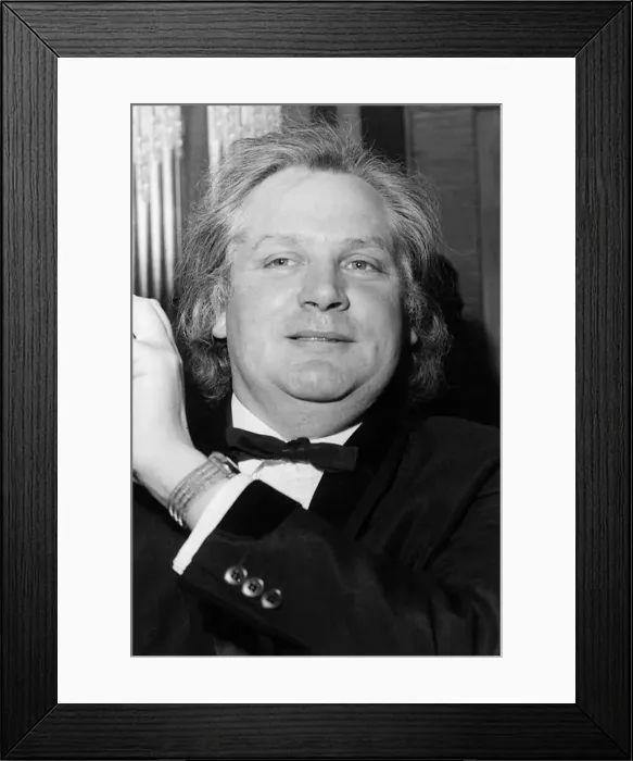 Framed Print : Ken Russell British film director January 1971 Framed Print : Ken Russell British film director January 1971