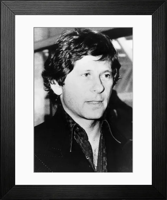 Framed Print : Roman Polanski Polish film director September 1977 Framed Print : Roman Polanski Polish film director September 1977