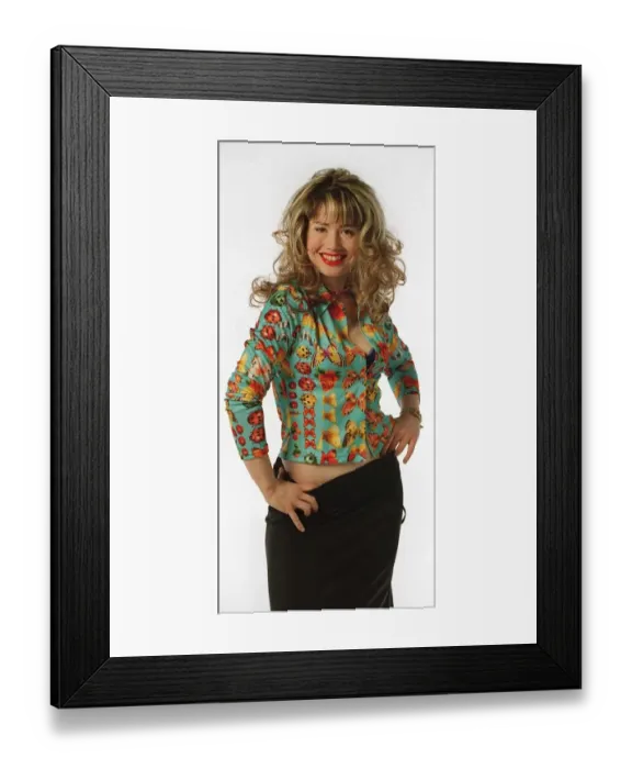Framed Print : Katie Puckrick TV Presenter