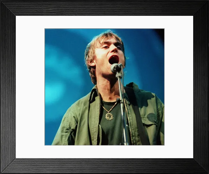 Framed Print : Damon Albarn at T in the Park July 1999 open air concert Balado Airfield Framed Print : Damon Albarn at T in the Park July 1999 open air concert Balado Airfield