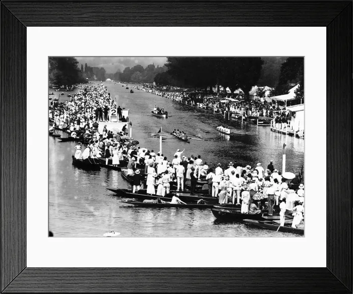 Framed Print : Sport-Rowing Annual Boat Race circa 1920s Framed Print : Sport-Rowing Annual Boat Race circa 1920s