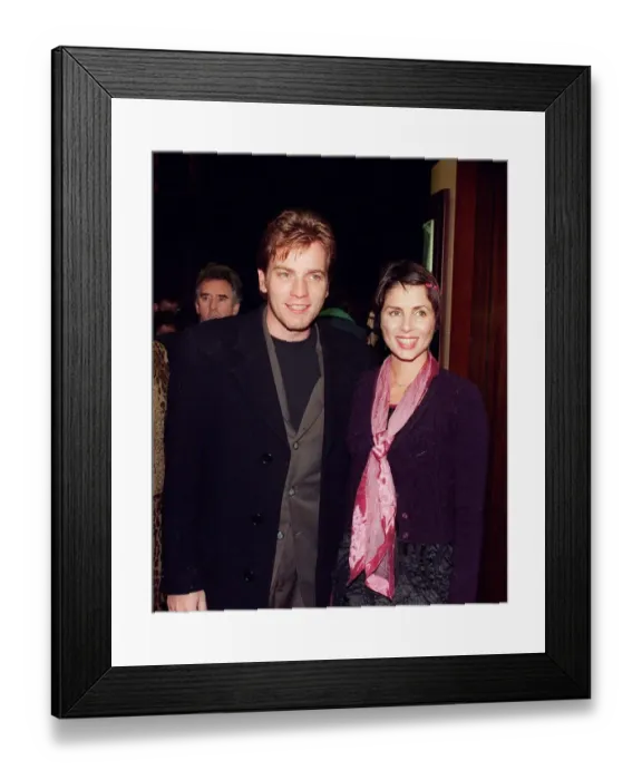 Framed Print : Sadie Frost and Ewan McGregor at the 1998 Scottish Peoples Film festival Framed Print : Sadie Frost and Ewan McGregor at the 1998 Scottish Peoples Film festival