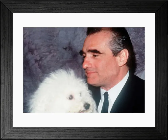 Framed Print : Martin Scorsese American film director 1994 Framed Print : Martin Scorsese American film director 1994