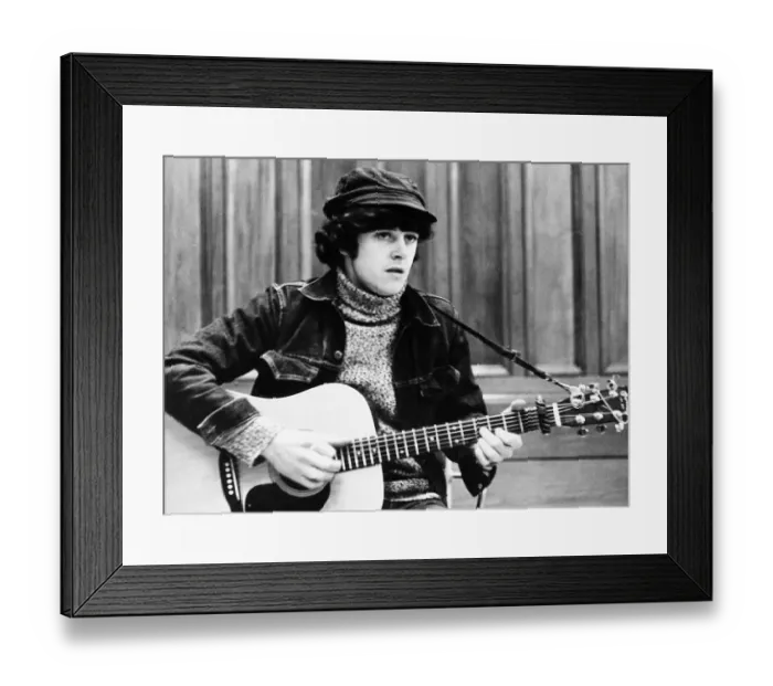 Framed Print : Donovan Scottish pop singer folk 1965 Framed Print : Donovan Scottish pop singer folk 1965