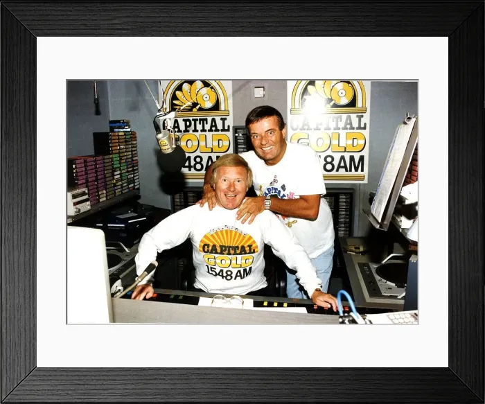 Framed Print : Tony Blackburn Capital Radio
