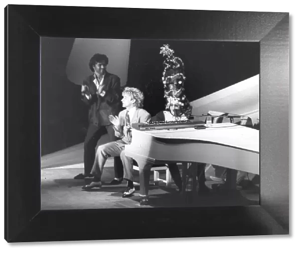 The three kings of pop - Elton John, George Michael and Rod Stewart