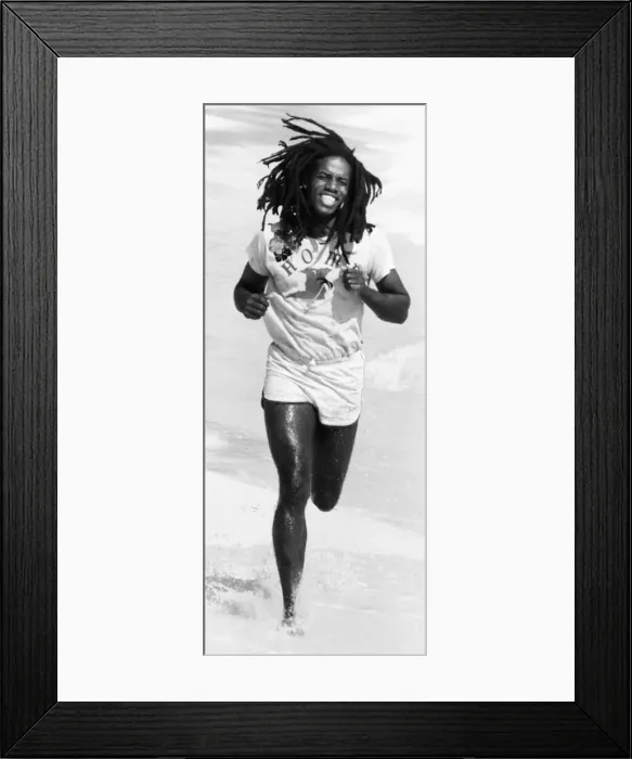 Framed Print : Eddie Grant Jamaician pop singer reggae December 1982 Framed Print : Eddie Grant Jamaician pop singer reggae December 1982