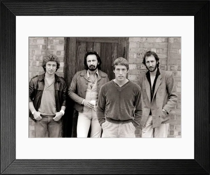 Framed Print : The Who - August 1979 Kenny Jones, John Entwhistle Framed Print : The Who - August 1979 Kenny Jones, John Entwhistle