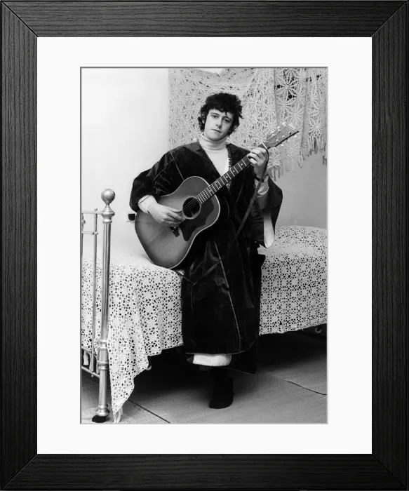 Framed Print : Donovan Scottish pop singer folk hippie 1966 Framed Print : Donovan Scottish pop singer folk hippie 1966