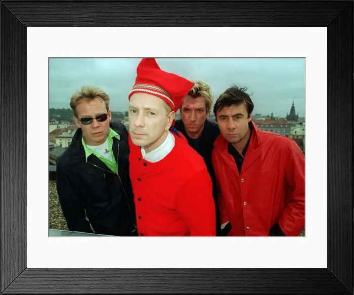 Framed Print : The Sex Pistols in Prague July 1996 Framed Print : The Sex Pistols in Prague July 1996