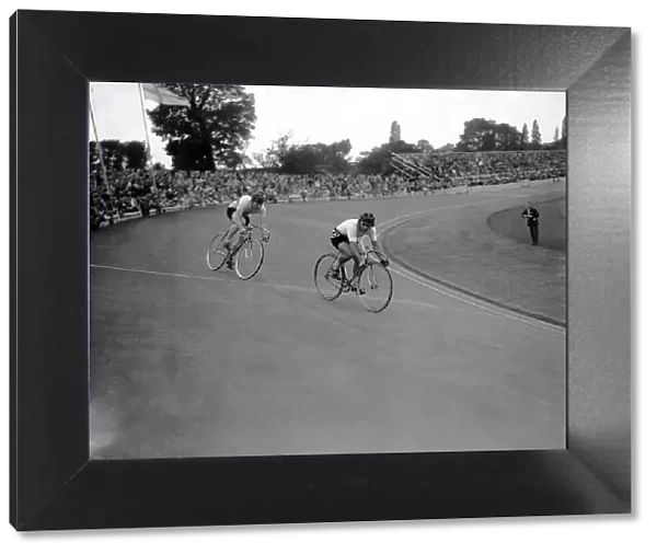 Cycling at Herne Hill, London Olympics 1948, 4th August 1948