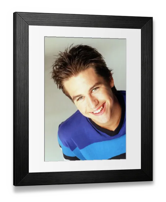 Framed Print : Kavana pop singer teen idol 1996