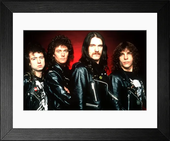 Framed Print : Motorhead Circa 1980 Framed Print : Motorhead Circa 1980