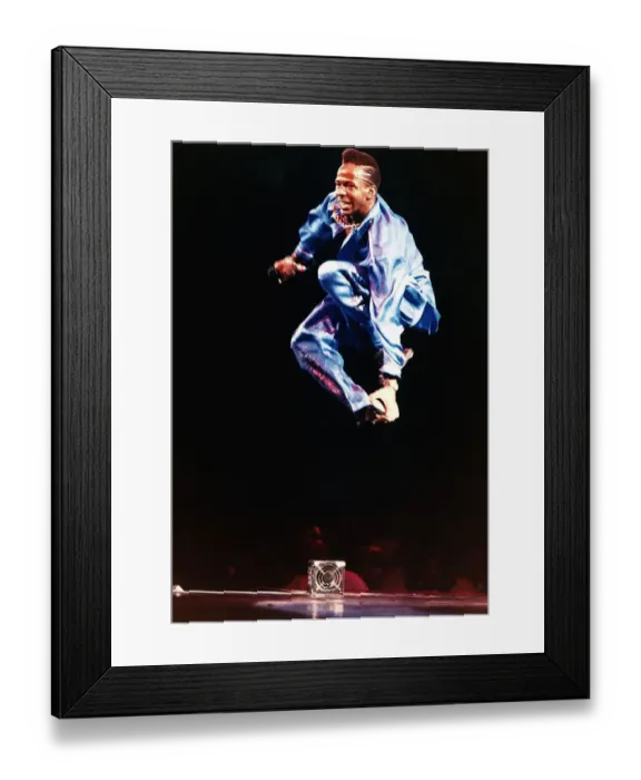 Framed Print : Bobby Brown soul singer June 1989