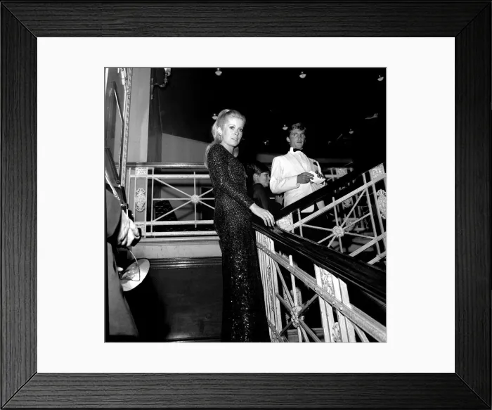 Framed Print : Catherine Deneuve at the world premiere of Roman Polanski Framed Print : Catherine Deneuve at the world premiere of Roman Polanski
