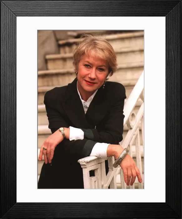 Framed Print : Helen Mirren. 1995