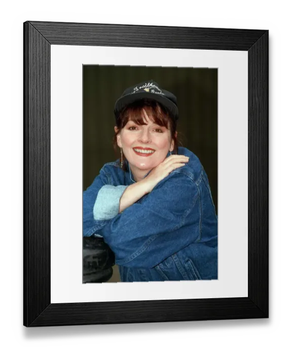 Framed Print : Actress Brenda Blethyn in London - February 1993 Framed Print : Actress Brenda Blethyn in London - February 1993