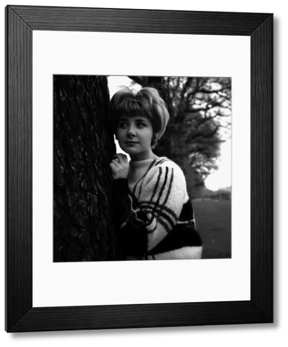 Framed Print : Angela Douglas actress from Marylebone Framed Print : Angela Douglas actress from Marylebone