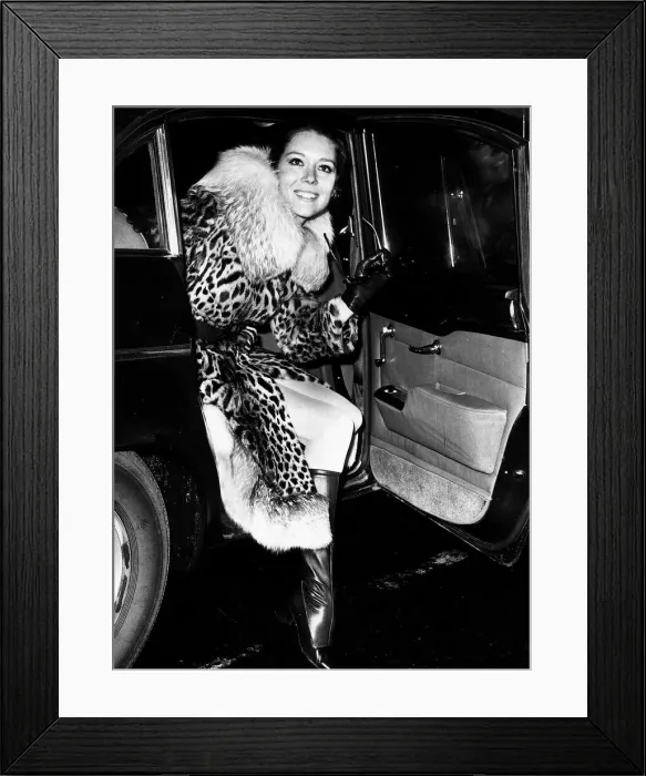Framed Print : Actress Diana Rigg 1968 Framed Print : Actress Diana Rigg 1968