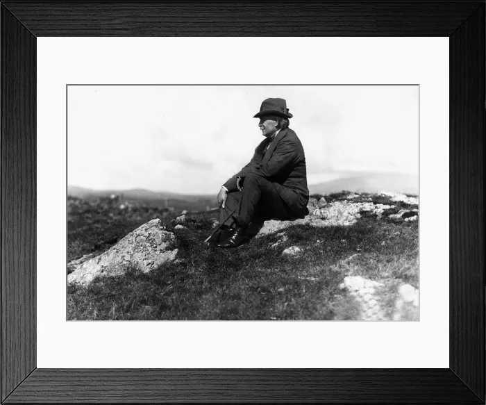 Framed Print : David Lloyd George British Prime Minister in Wales 1917 Daily Mirror Framed Print : David Lloyd George British Prime Minister in Wales 1917 Daily Mirror