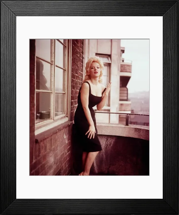 Framed Print : Actress and model Claire Gordon, star of the film Konga. April 1960 Framed Print : Actress and model Claire Gordon, star of the film Konga. April 1960