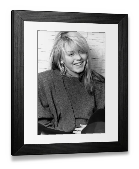 Framed Print : Patsy Kensit British singer actress 1988 A©mirrorpix