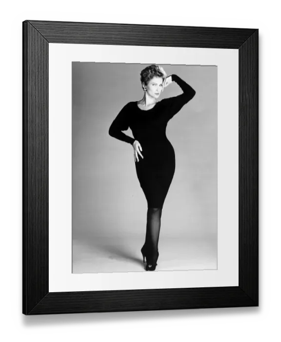 Framed Print : Fiona Fullerton October 1987 A©mirrorpix