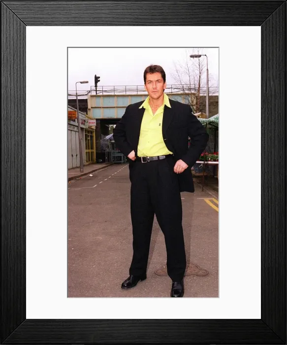 Framed Print : Craig Fairbrass, new Eastenders actor, who joins the show this month. 1999 Framed Print : Craig Fairbrass, new Eastenders actor, who joins the show this month. 1999