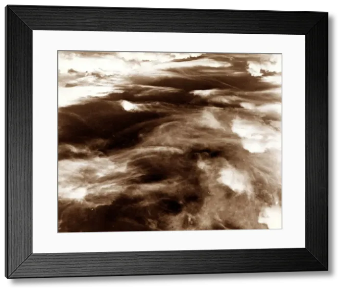 Framed Print : Clouds in the sky February 1981 Framed Print : Clouds in the sky February 1981