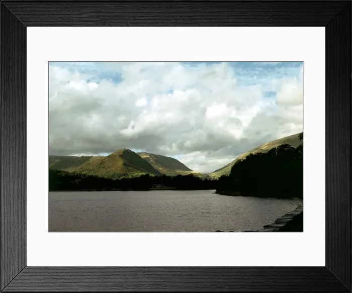 Framed Print : Lake District - Ullswater - June 1974 Scenic landscape - mountains water Framed Print : Lake District - Ullswater - June 1974 Scenic landscape - mountains water