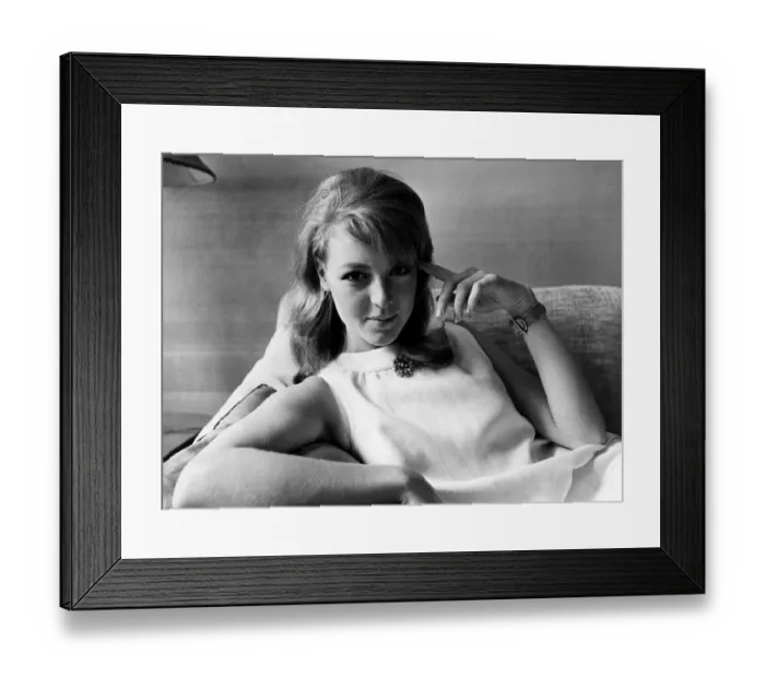 Framed Print : Joanna Pettet actress July 1966 Framed Print : Joanna Pettet actress July 1966
